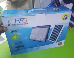FFG Solar Street Light 400w With Solar Panel and Remote