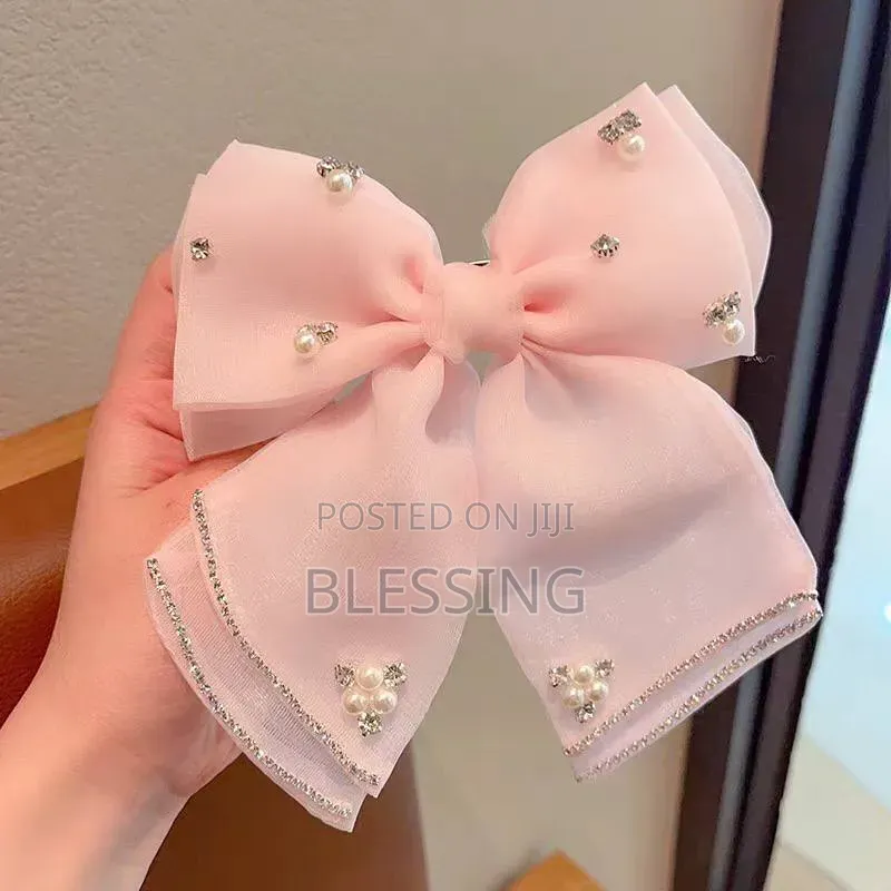 Luxury Beaded Hair Bow