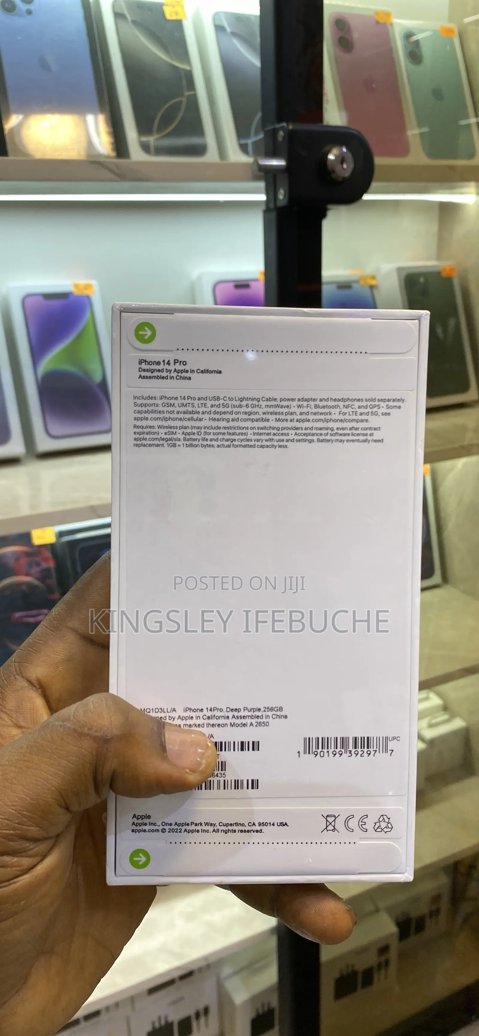 New Apple iPhone 14 Pro 256 GB Purple