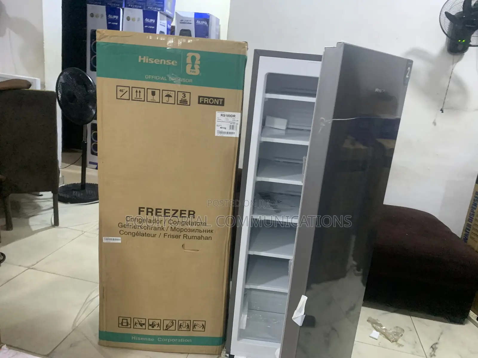 Hisense Rs189dr 190l Upright Freezer for Bulk Storage