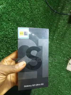 New Samsung Galaxy S21 Ultra 5G 256 GB Black