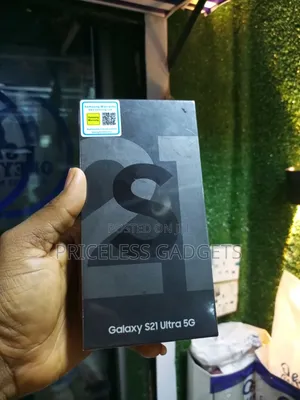 New Samsung Galaxy S21 Ultra 5G 128 GB Silver