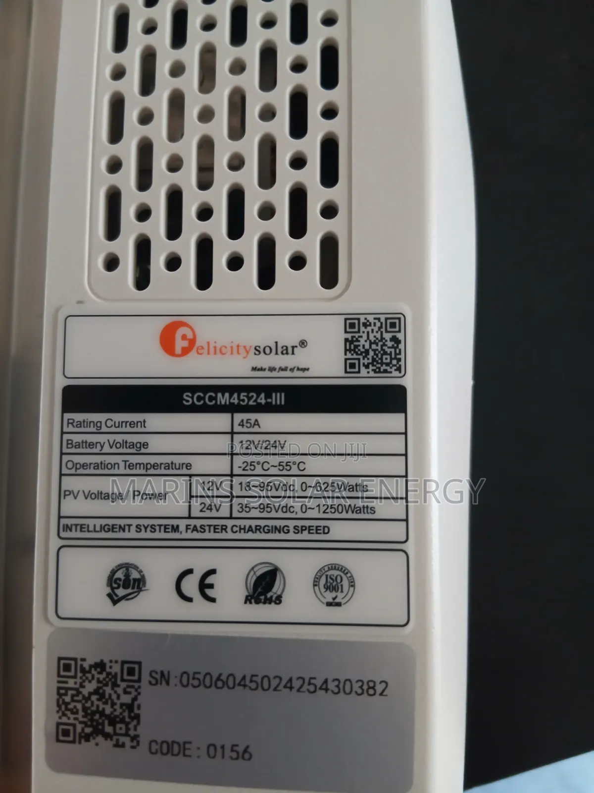 Felicity Change Control 45ahm 24v