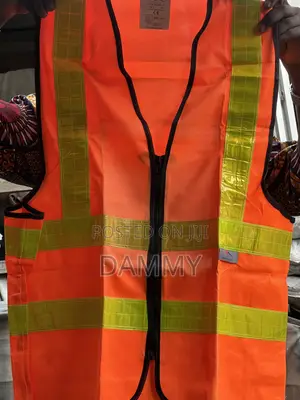Orange High-visibility Safety Vest