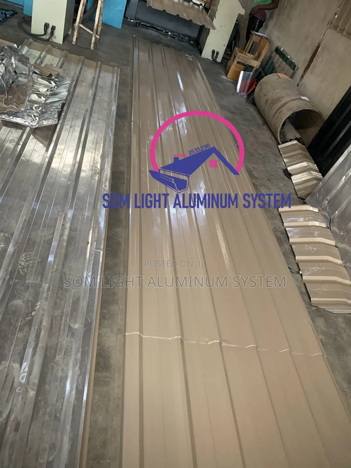 0.45 Longspan Beige Premium Aluminum