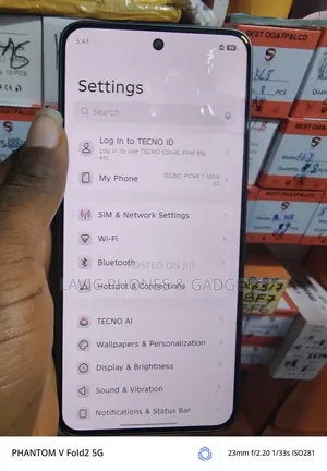 New Tecno Pova 7 Ultra 256 GB Black