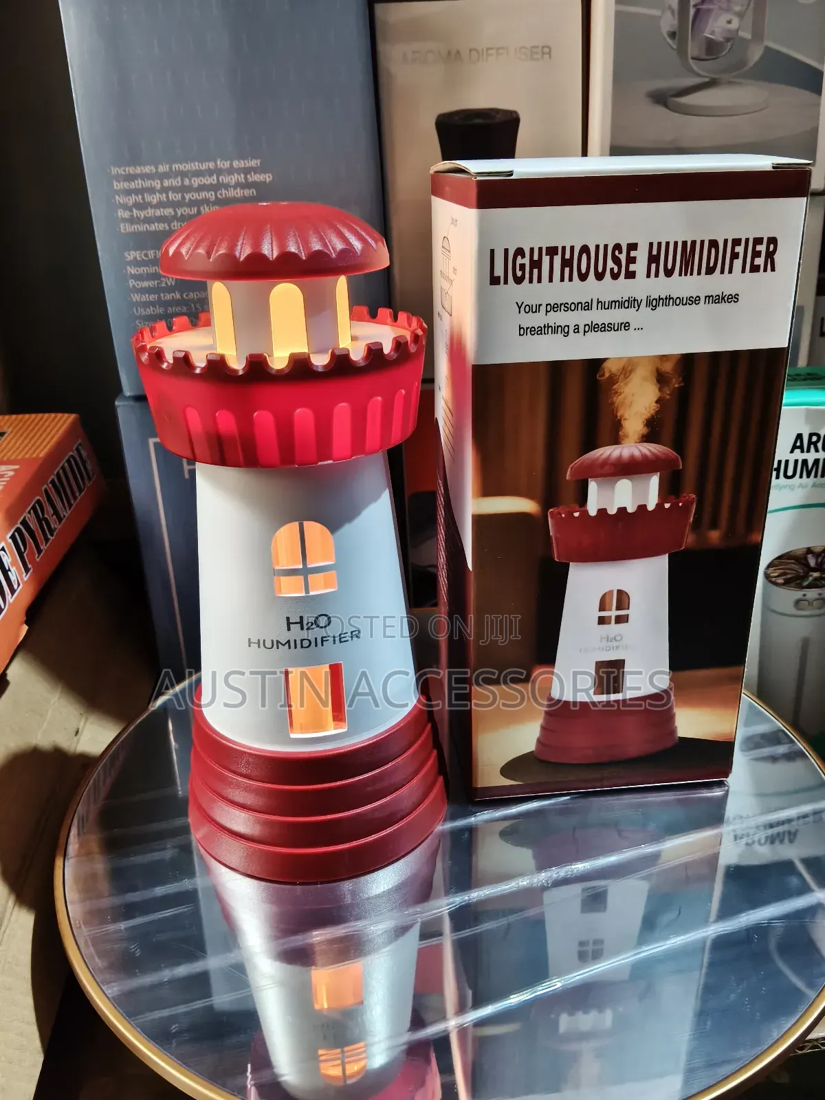 Lighthouse Rechargeable Humidifier