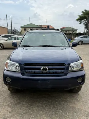 Toyota Highlander V6 2007 Blue