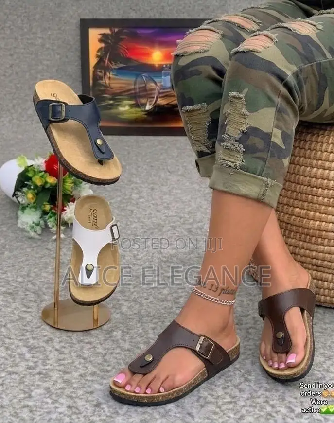 Zara Leather Slippers