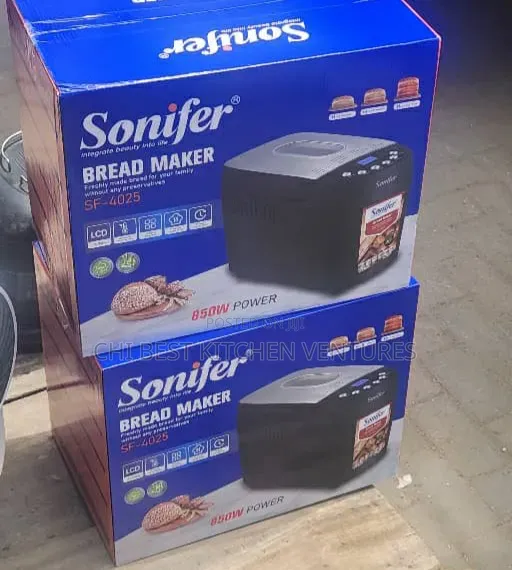 Sonifer Sf-4025 Bread Maker 850w Designed for Homemade Baking