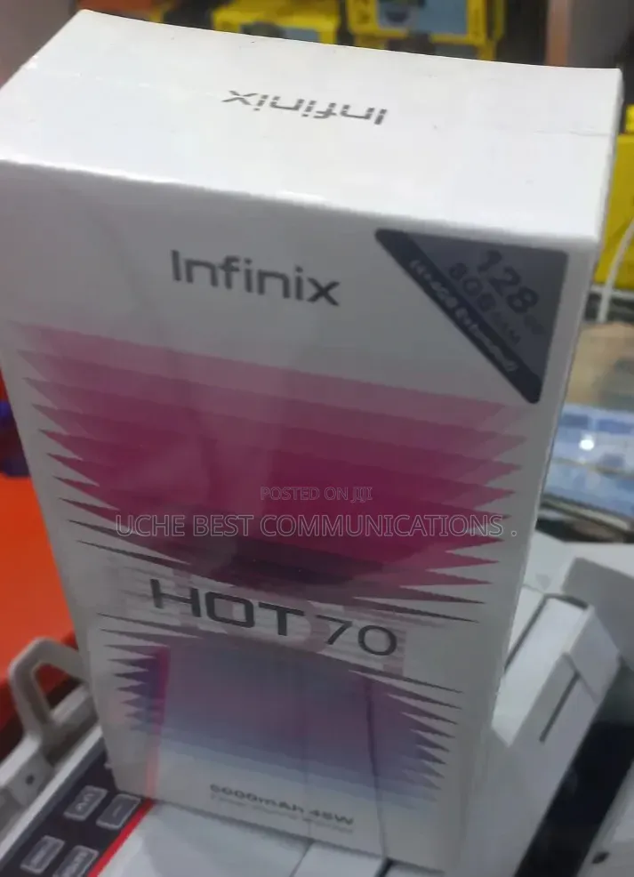New Infinix Hot 70 128 GB
