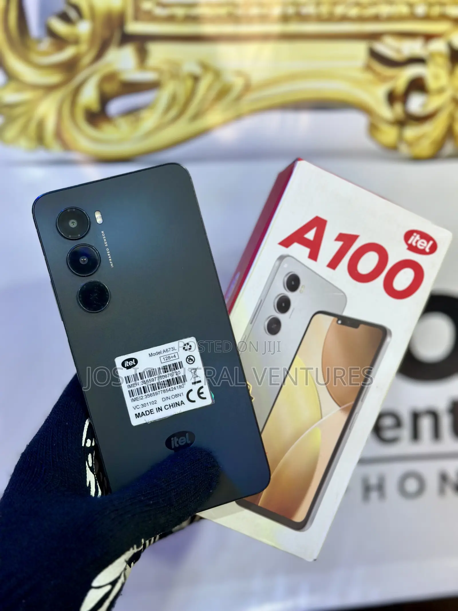 Itel A100 128 GB Black