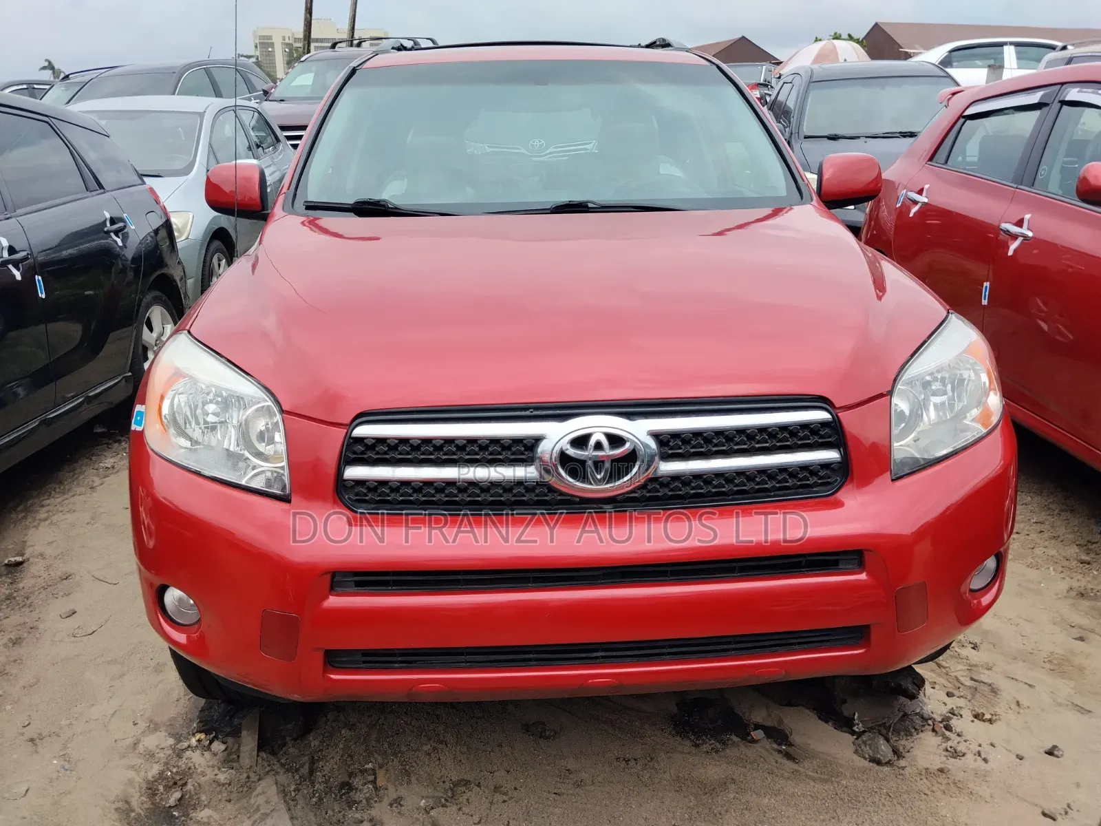 Toyota RAV4 2008 Red