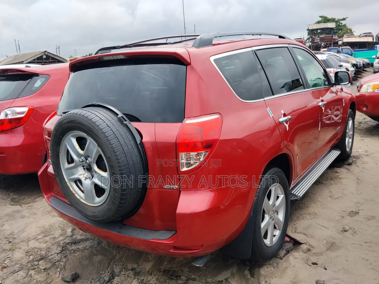 Toyota RAV4 2008 Red