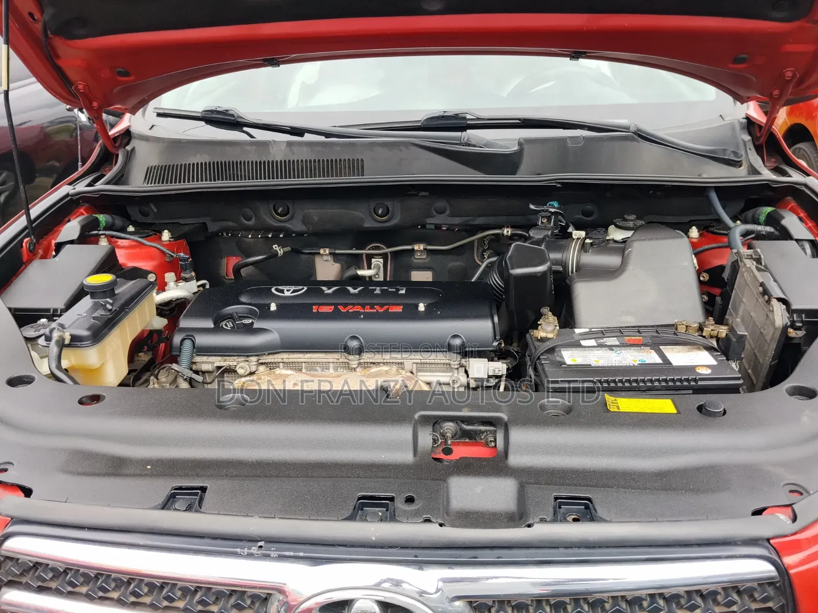 Toyota RAV4 2008 Red