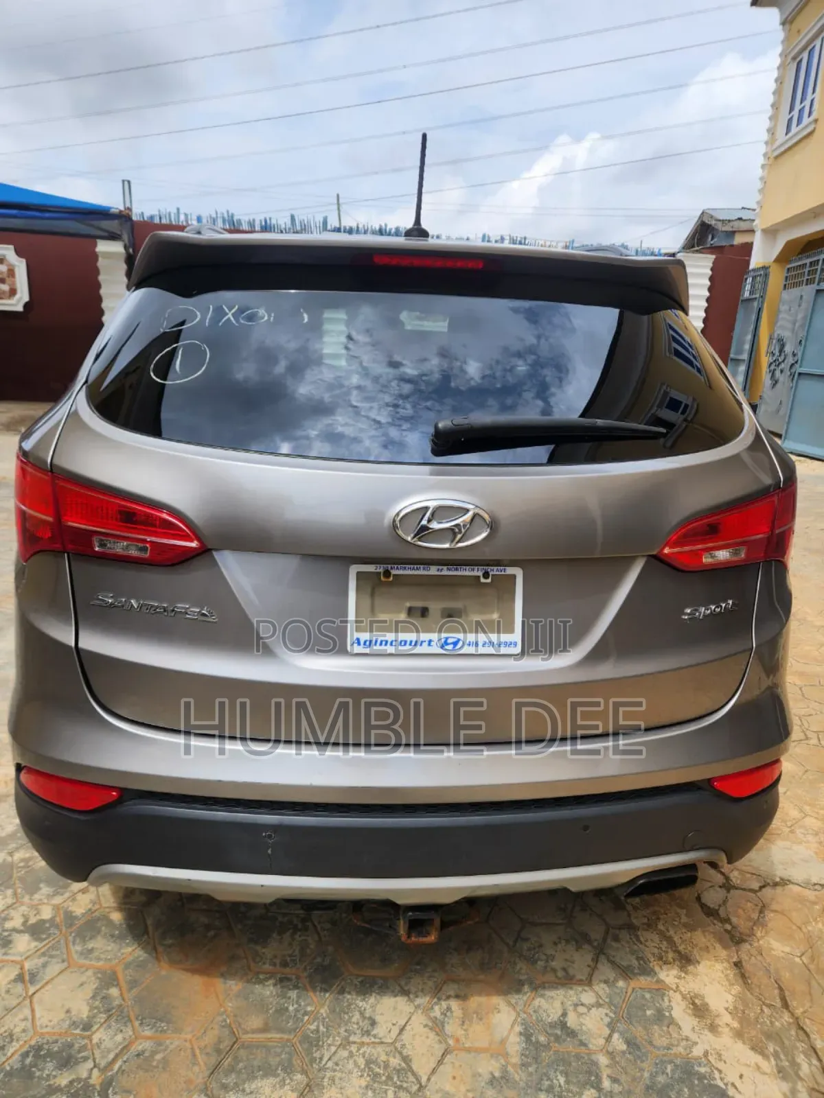 Hyundai Santa Fe 2013 Gray