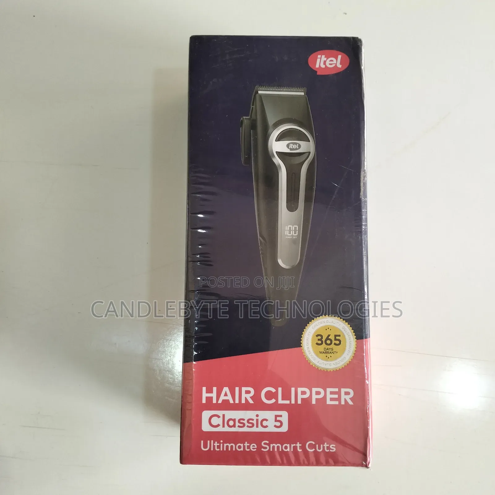 Hair Clipper - Itel Classic 5 Smart Digital Display Clean Sharp Cuts
