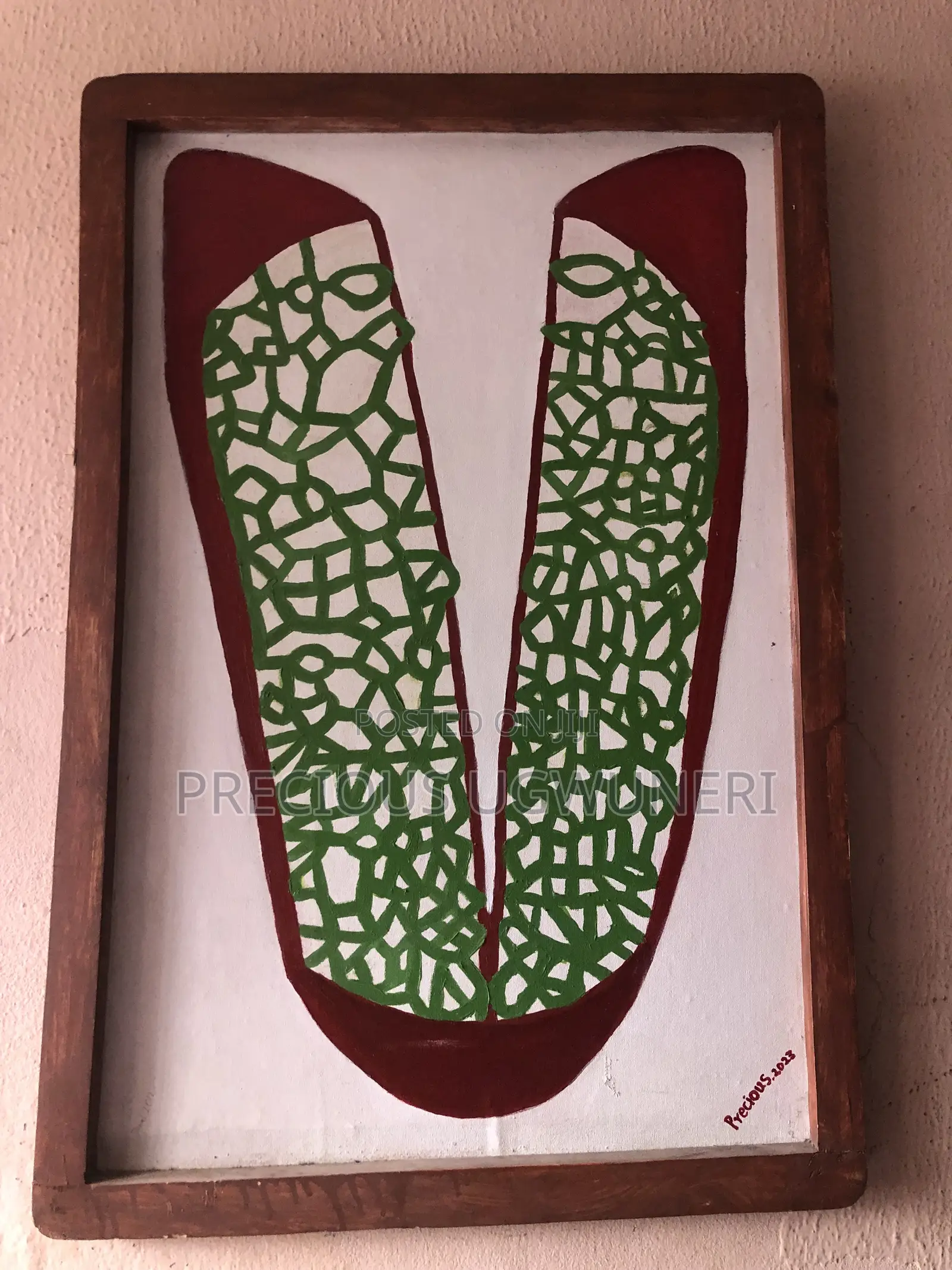 Hand Made Artwork: Blessed Steps