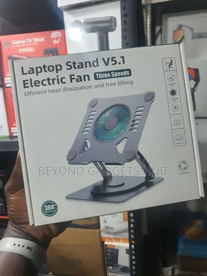 Laptop Stand V5.1 Electric Fan