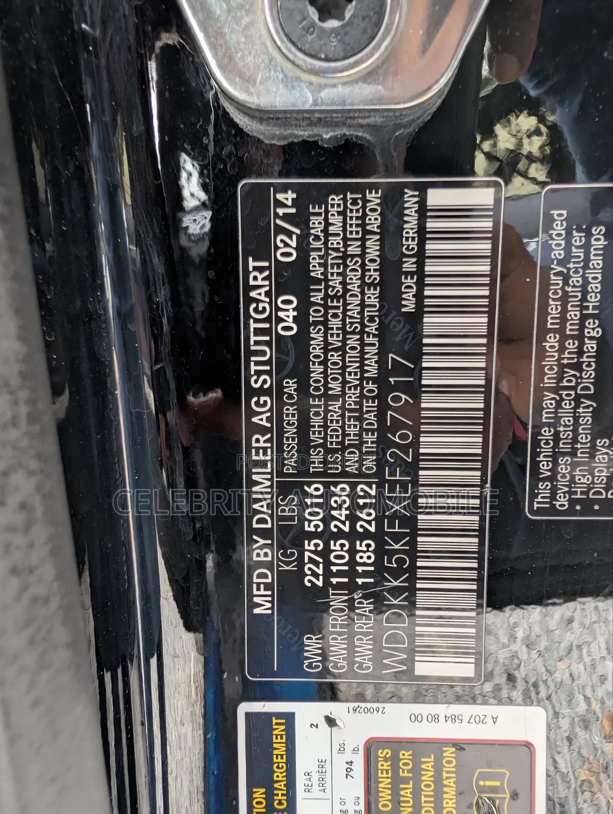 Mercedes-Benz E350 2014 Black
