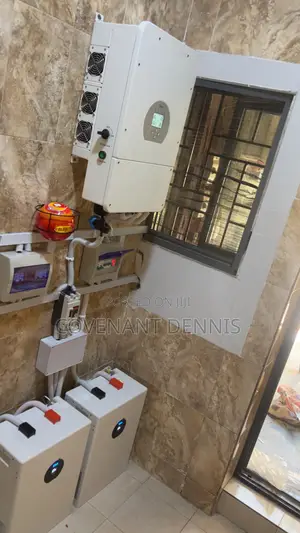 Deye 12kva Inverter With 24kwh Lithium Battery Full Set Up