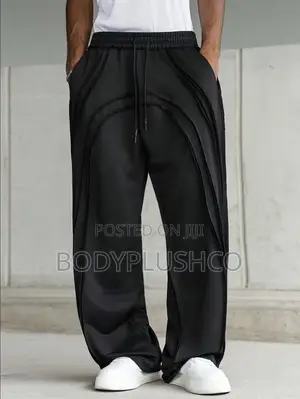 Raw Hem Sweatpants