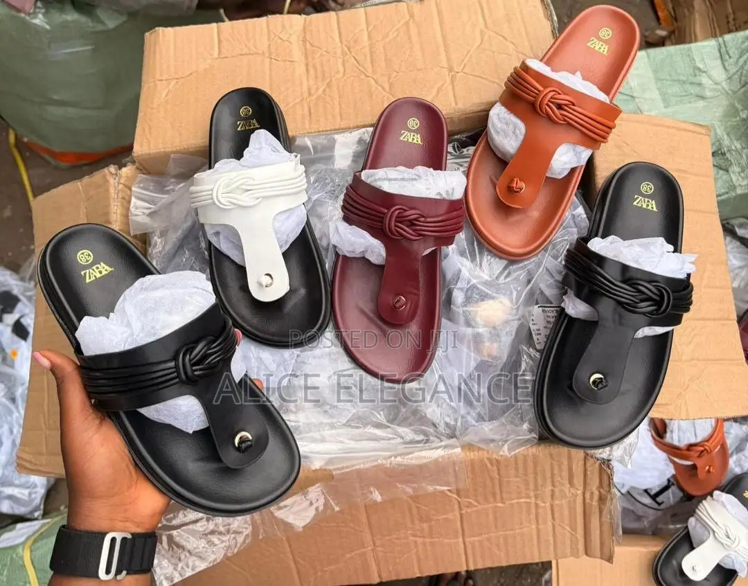 Zara Rubber Slippers