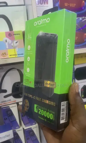 Oraimo Traveler 15 20000mah Power Bank Opb-1201p 15w Fast Charge