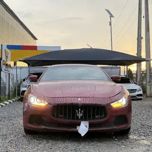 Maserati Ghibli 2015 Red