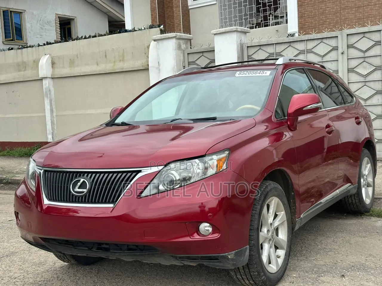 Lexus RX 2012 Red