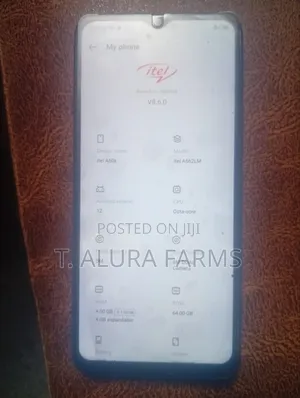 Itel A60S 64 GB Blue