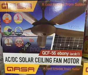 Ac/Dc Solar Ceiling Fan Qasa