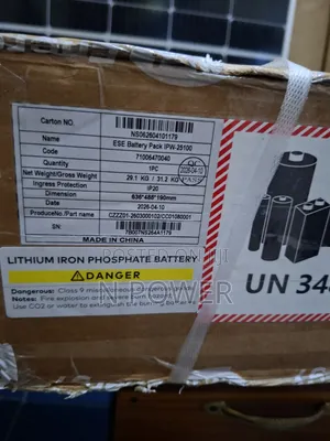 Itel Solar 2.5kwh 24v Lithium Battery