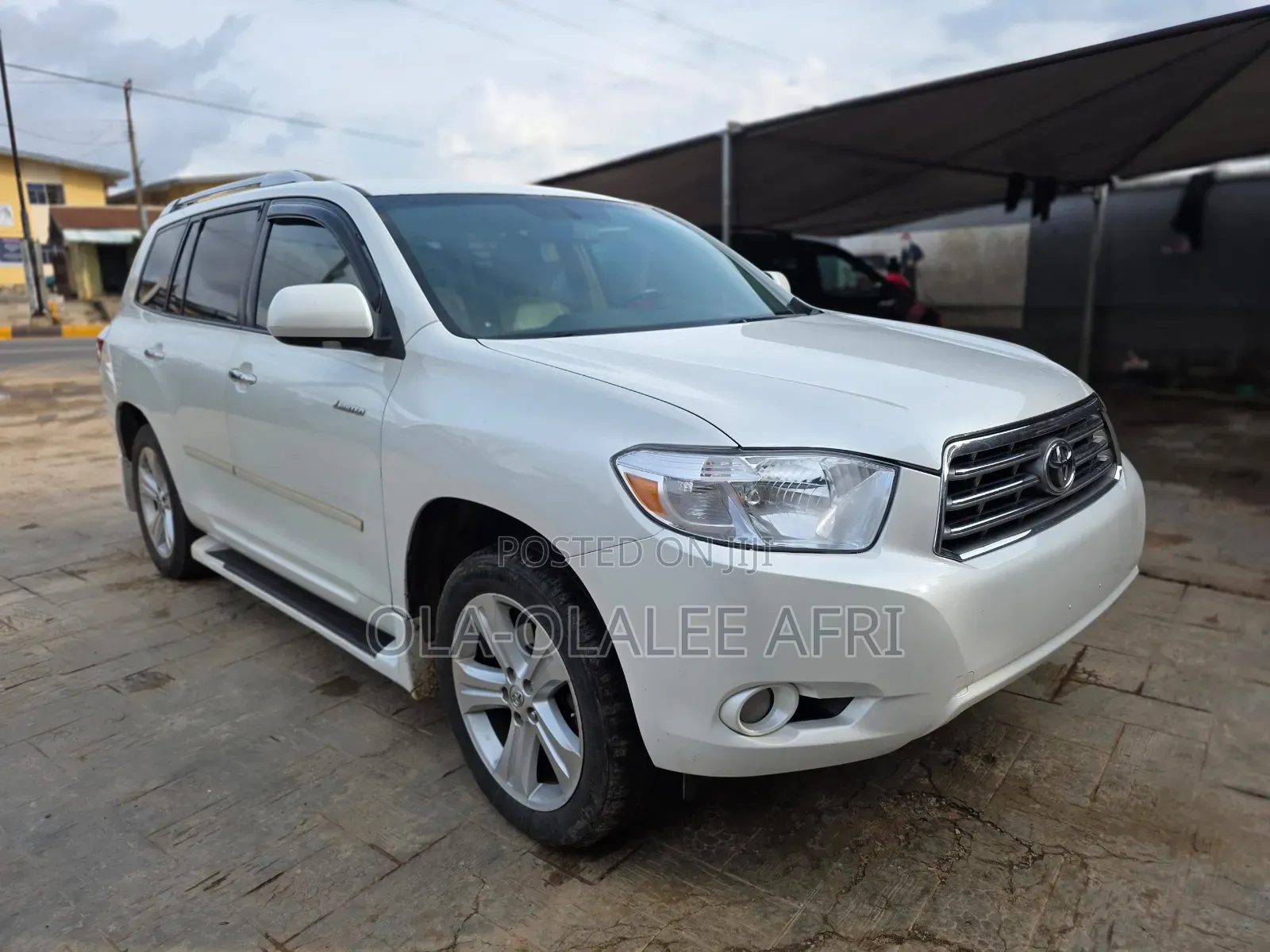 Toyota Highlander Limited 2010 White