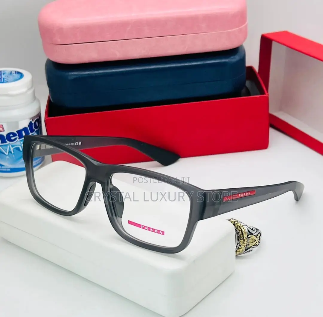 Prada Quality Luxury Men Frame Glasses