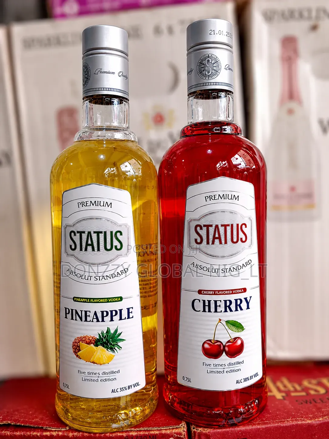 Status Vodka by (12bottles)