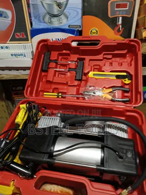Automobile Air Compressor – Portable Car Tyre Inflator