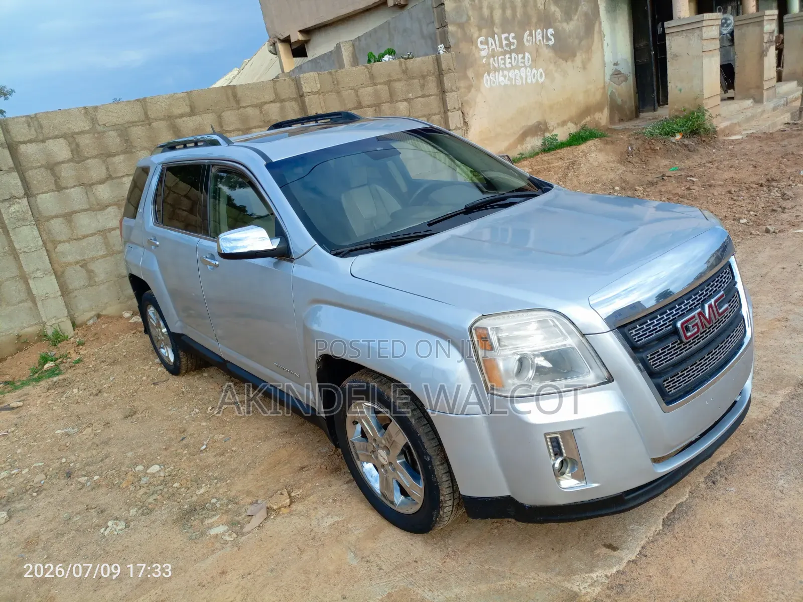 GMC Terrain 2015 Silver