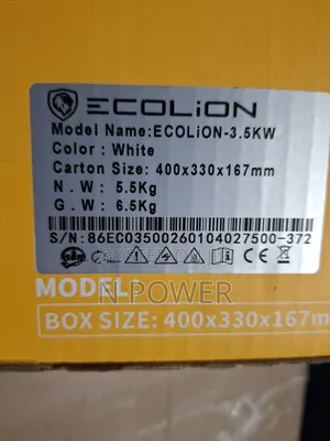 Ecolion Solar 3.5kva 24v Hybrid Inverter