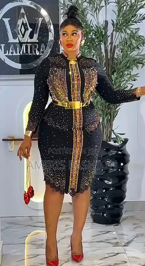 Turkey Luxury Stone Short Gown