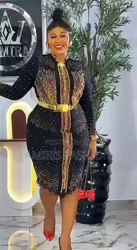 Turkey Luxury Stone Short Gown