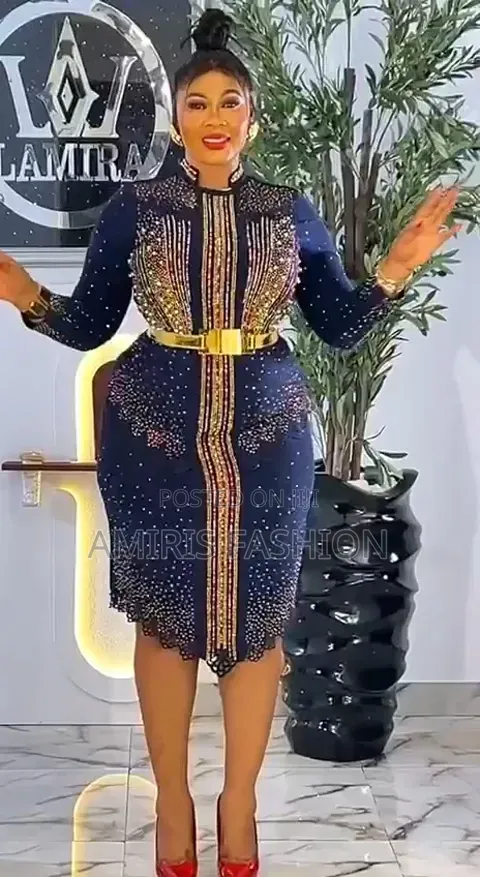Turkey Luxury Stone Short Gown