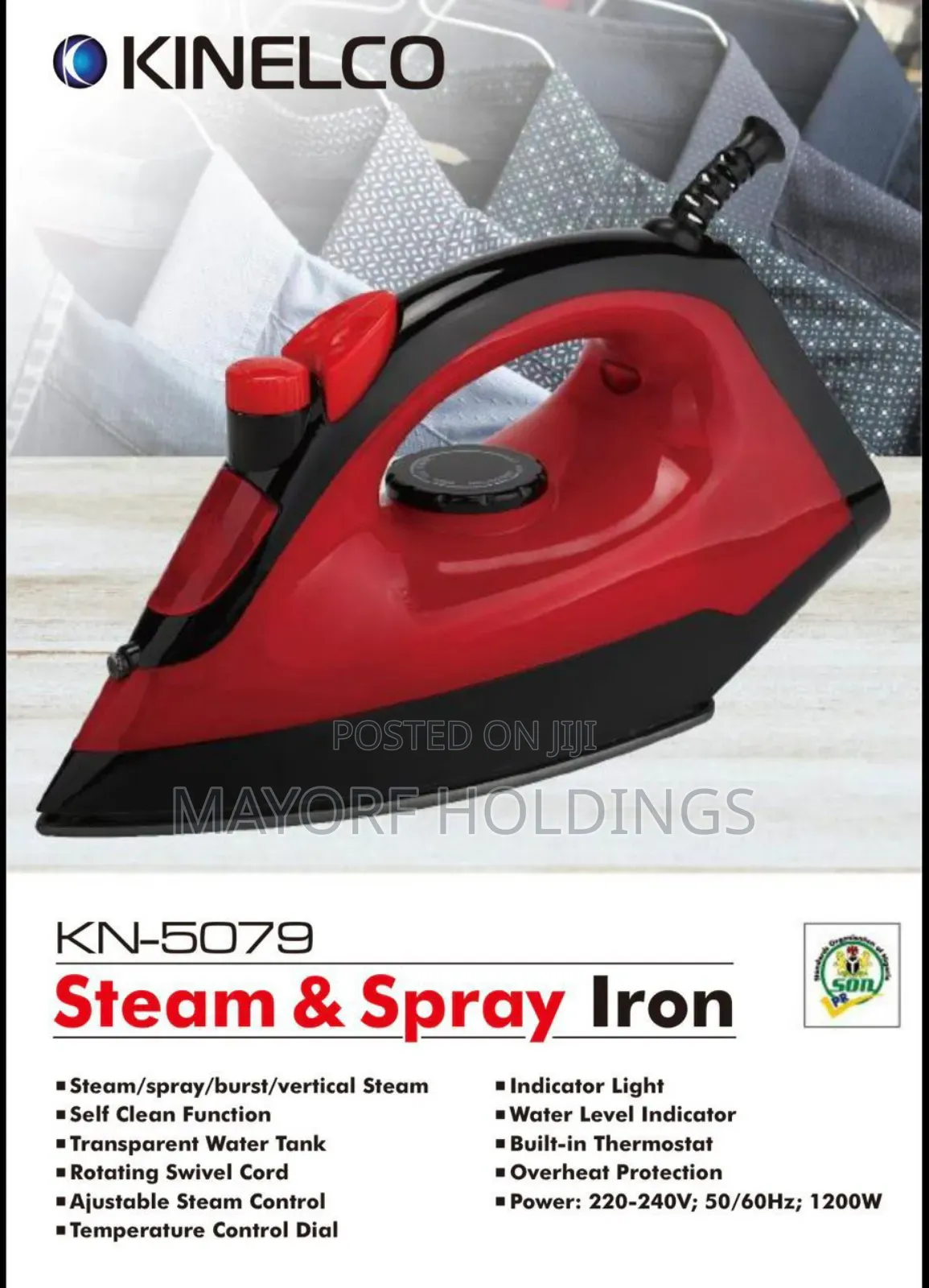 Steam Spray Iron