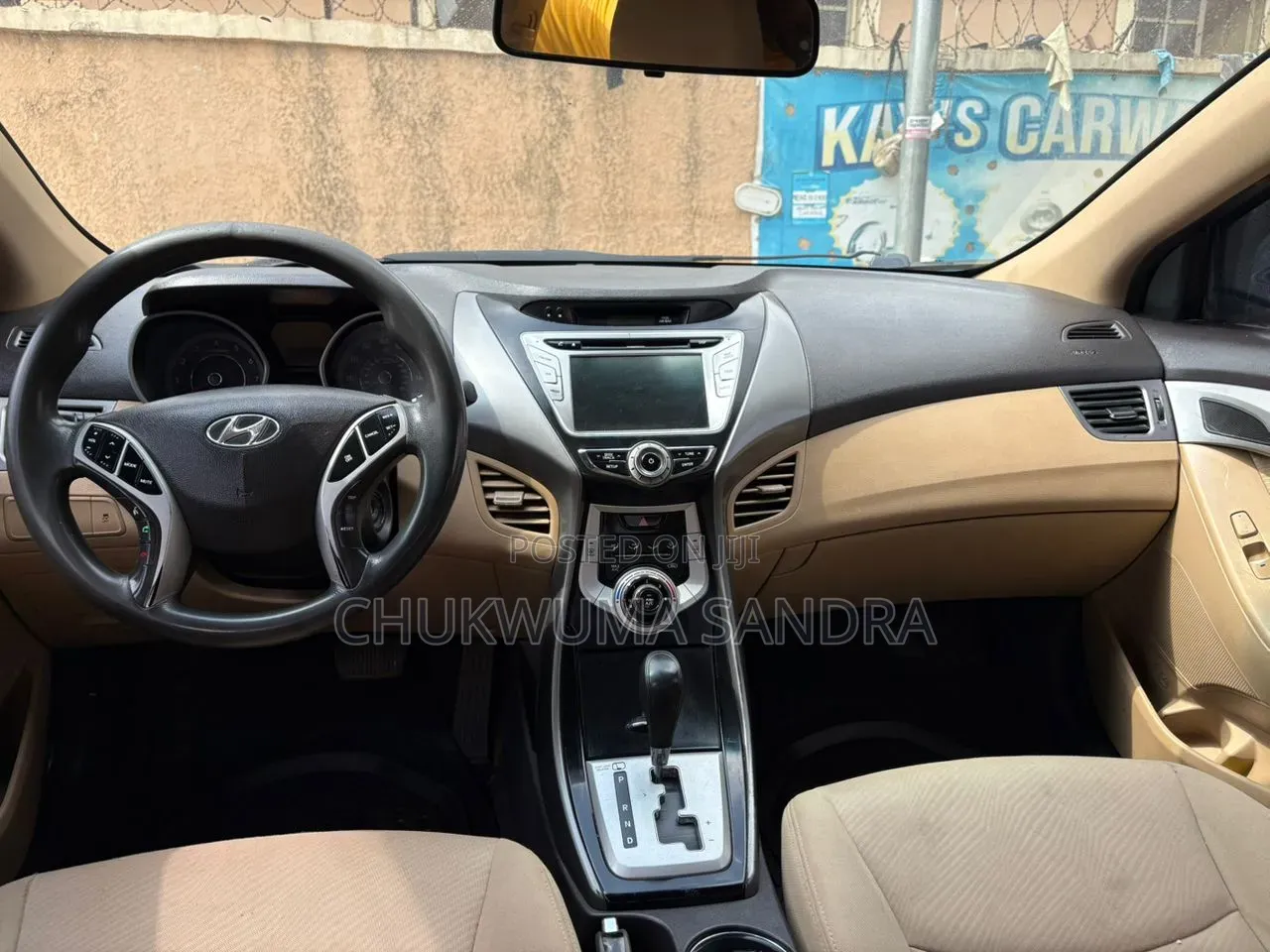 Hyundai Elantra 2013 Black