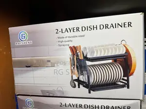 Baisheng 2-Layer Dish Rack With Drainer