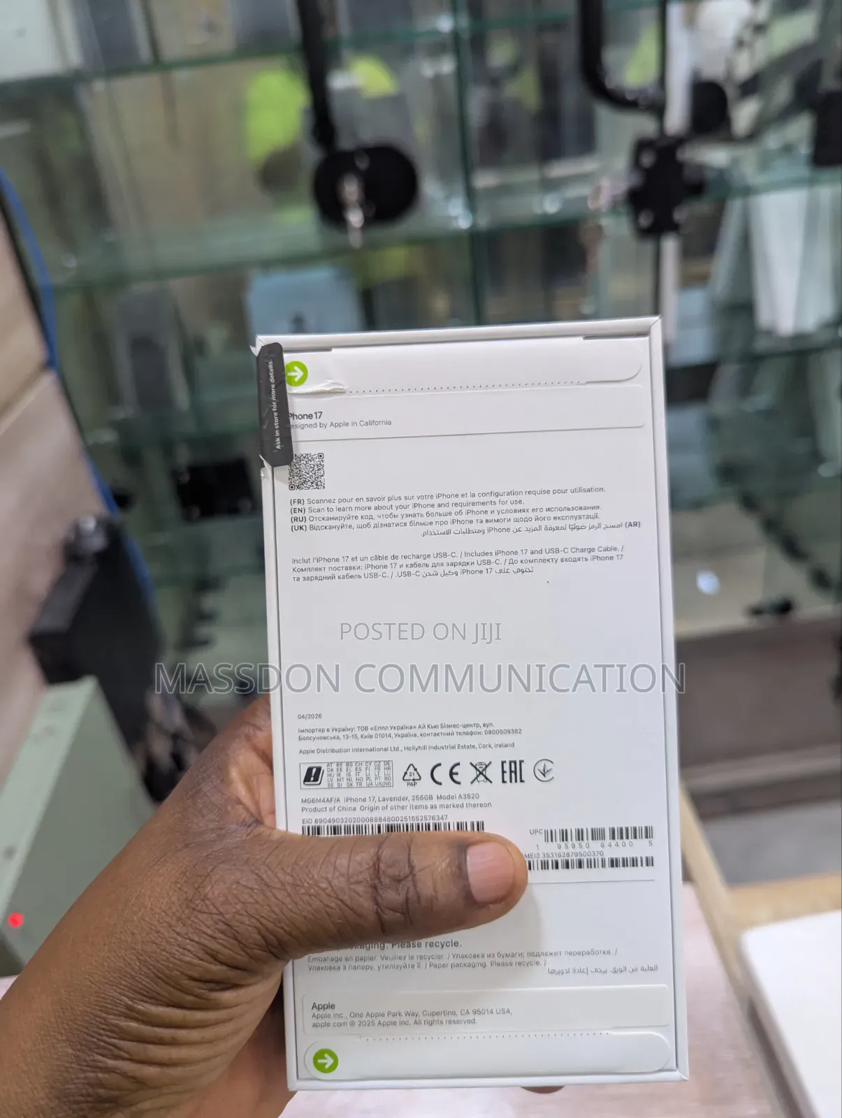 New Apple iPhone 17 512 GB White