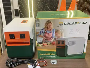 Cola Solar 3600 Plus Complete Solar Generator Kit