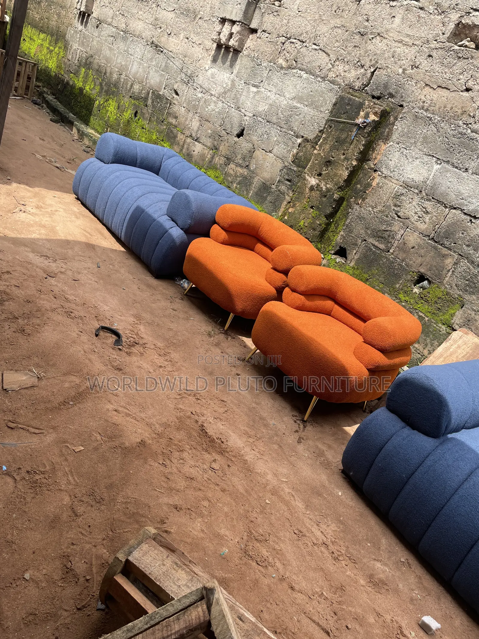 This Is Full Set of Sofas Chairs