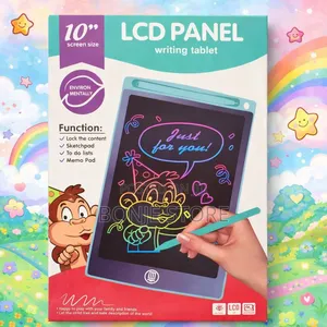 10 Inch LCD Writing Tablet| Colorful Digital Drawing Pad for Kids