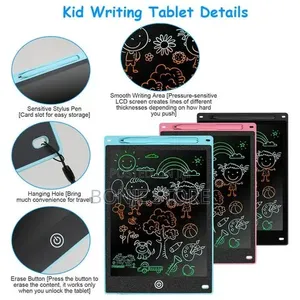 10 Inch LCD Writing Tablet| Colorful Digital Drawing Pad for Kids